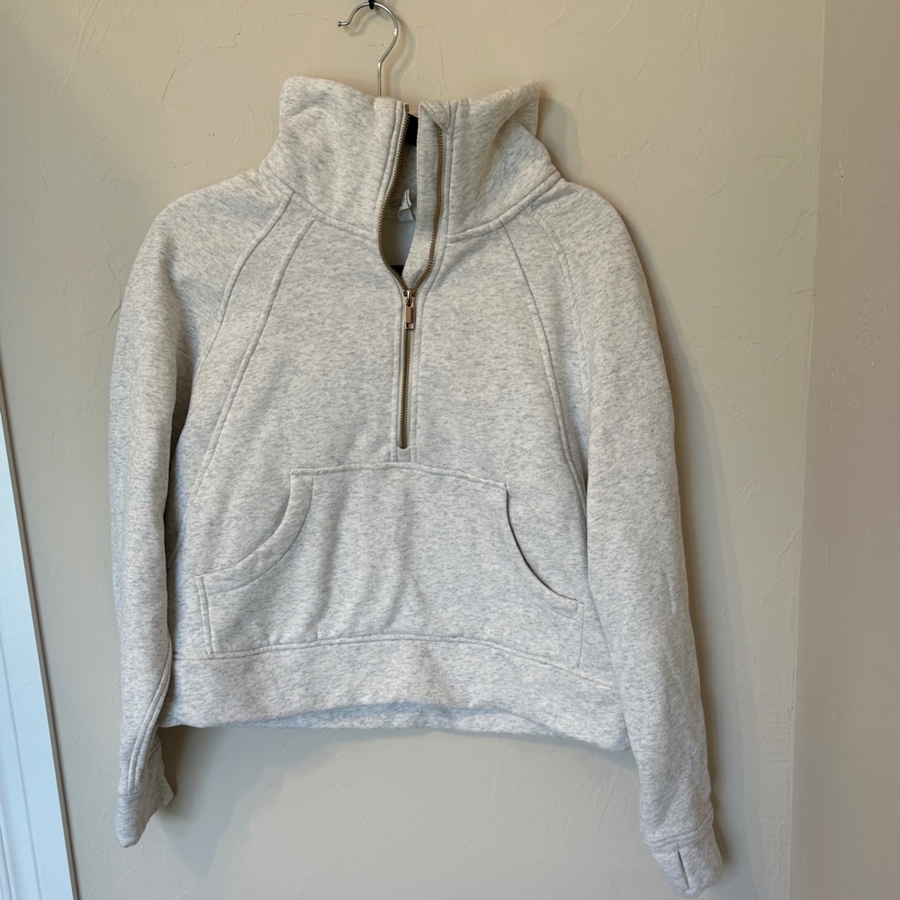 Women's The Gym People Off White Half-Zip Pullover